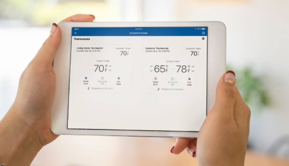 Thermostat control in Beaumont